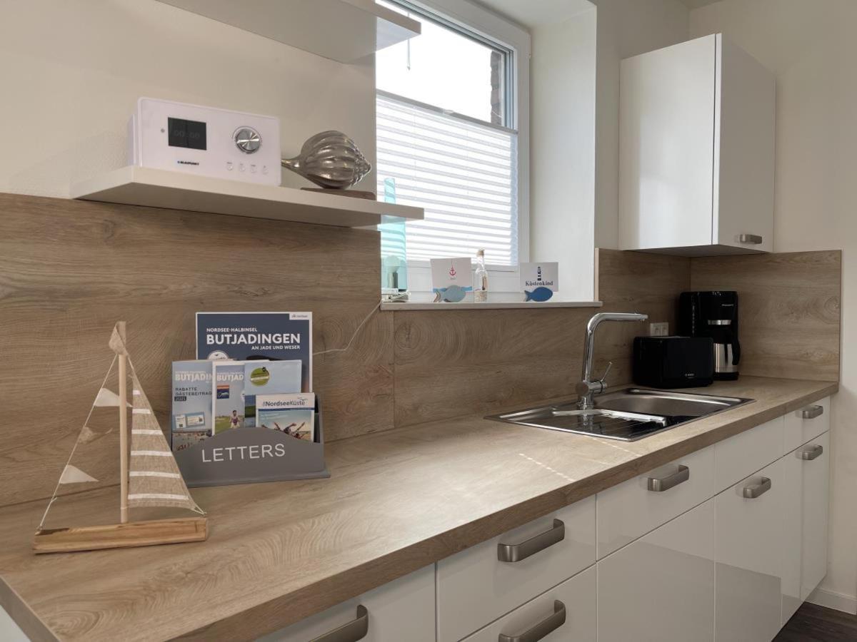 Am Kutterhafen 21 - Haus Joost Villa Fedderwardersiel Exteriör bild